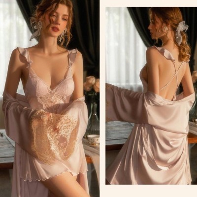 Váy Ngủ Luạ Nữ Tính